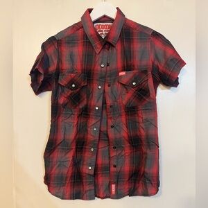 Dixxon “Blood, Sweat & Tears” SS Flannel – Size Small (Like New)